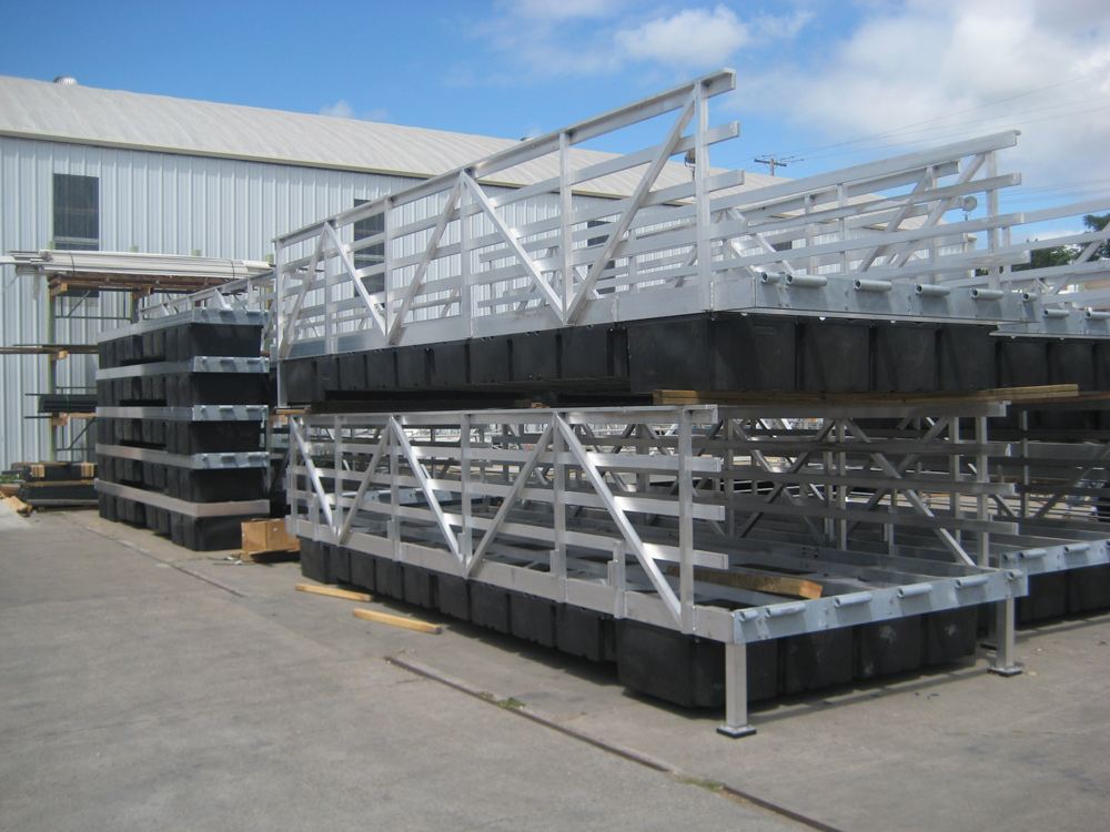 Aluminum Dock Sections Mid Cal Construction