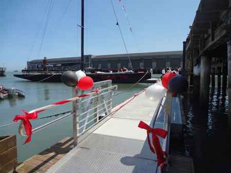 Pier 39, Aluminum Ramp and Concrete Dock